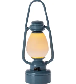 Maileg Miniature Lygte - Vintage lantern - Mus - Blå