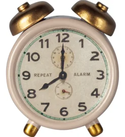 Maileg Miniature Vækkeur - Mus - Pudder