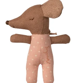 Maileg Mus - Baby Mus i Tændstikæske - Rosa