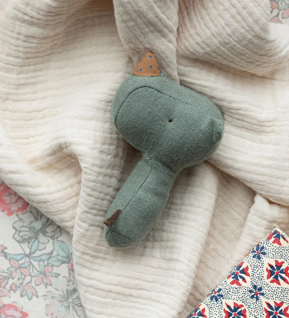 Maileg Rangle - Lullaby Friends - Næsehorn - Dusty Blue