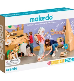 MakeDo Værktøj til Pap - Create - 260 Dele