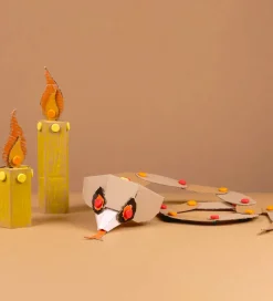 MakeDo Værktøj til Pap - Scru-Dot - 36 Dele - Summer Daze