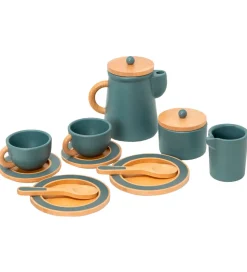 MaMaMeMo Kaffestel - Træ - Emerald Green