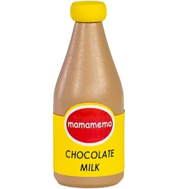 MaMaMeMo Legemad - Træ - Chokolademælk - Flaske