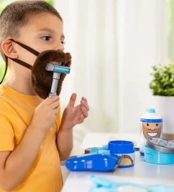 Melissa & Doug Barber Shop - 16 Dele - Blå