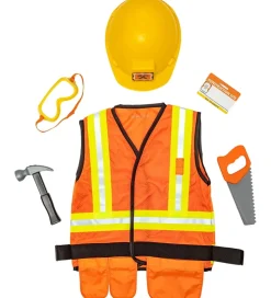 Melissa & Doug Udklædning - Byggearbejder-sæt - 6 Dele