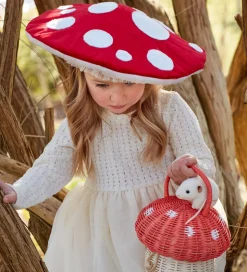 Meri Meri Udklædning - Hat - Rød Fluesvamp