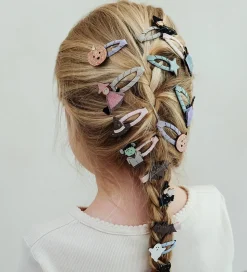 Mimi & Lula Hårspænder - 5-pak - 4 cm - Mini Monster