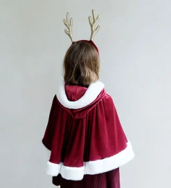 Mimi & Lula Kappe - Mrs Claus - Rød m. Hvid