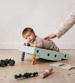 MODU Baby Motoriksæt - 10 Dele - Ocean Mint/Forest Green