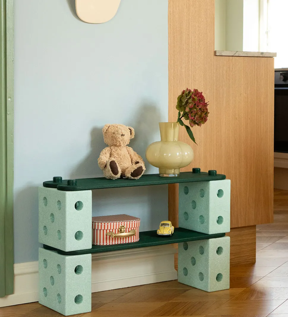 MODU Balancebane - 17 Dele - Ocean Mint/Forest Green