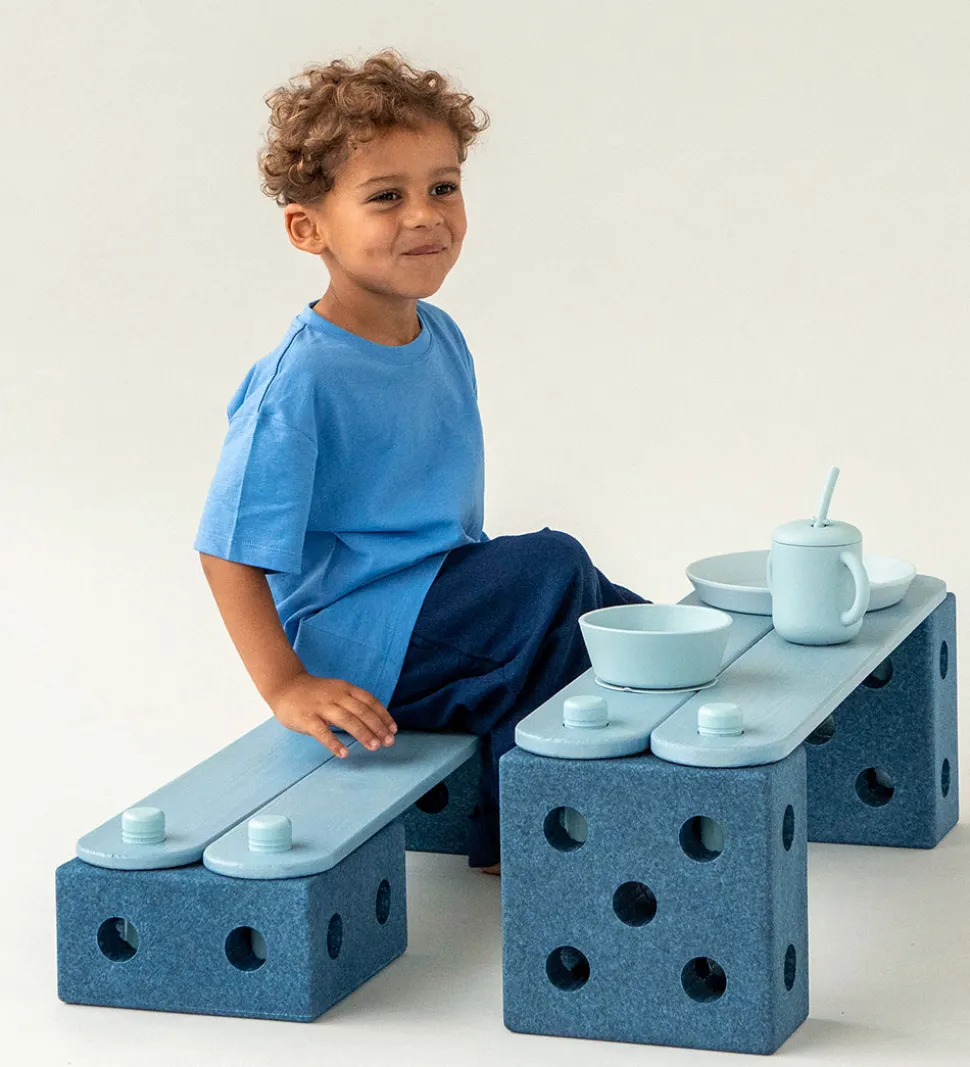 MODU Balancebane - 17 Dele - Deep Blue/Sky Blue