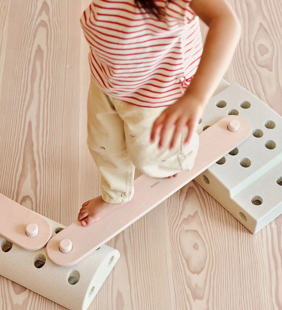 MODU Balancebomme 2 stk. - 70x10x1,4 cm - Soft Rose