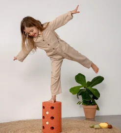 MODU Balancerulle - 4 Dele - 30x20x20 cm - Burnt Orange/Dusty Gr