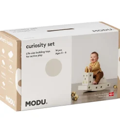 MODU Curiosity Sæt - 14 Dele - 50x30x20 cm - Sand Grey/Honey Yel