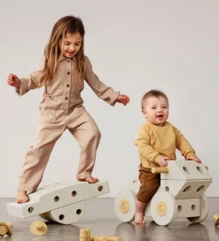 MODU Dreamer Sæt - 34 Dele - 70x40x20 cm - Sand Grey/Honey Yello