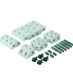 MODU Explorer Sæt - 20 Dele - 55x40x20 cm - Ocean Mint/Forest Gr