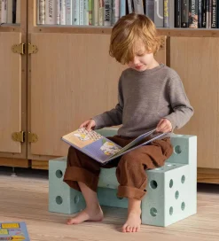 MODU Explorer Sæt - 20 Dele - 55x40x20 cm - Ocean Mint/Forest Gr