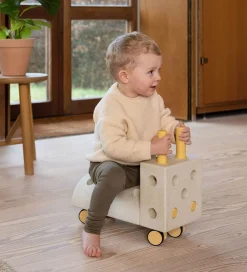 MODU Gåvogn - Tiny Ride - 10 Dele - 40x20x36 cm - Sand Grey/Hone