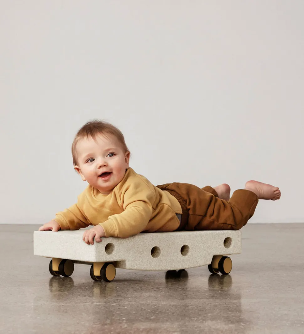 MODU Rullebræt - 5 Dele - 50x30x12 cm - Sand Grey/Honey Yellow