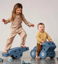 MODU 4x Foam Wheels - 4-pak - Deep Blue/Sky Blue