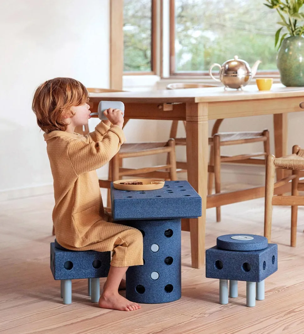 MODU 4x Foam Wheels - 4-pak - Deep Blue/Sky Blue