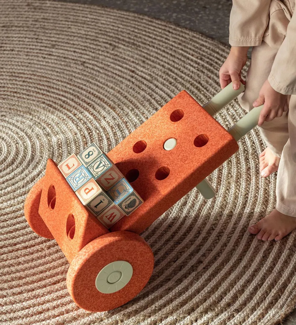 MODU 4x Foam Wheels - 4-pak - Burnt Orange/Dusty Green