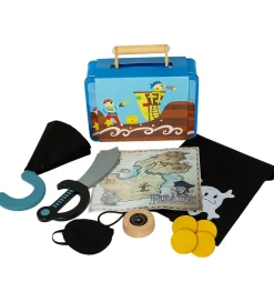 Molly & Rose Piratkuffert - Metal - Blå