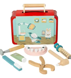 Molly & Rose Tandlægekuffert - Metal - Rød