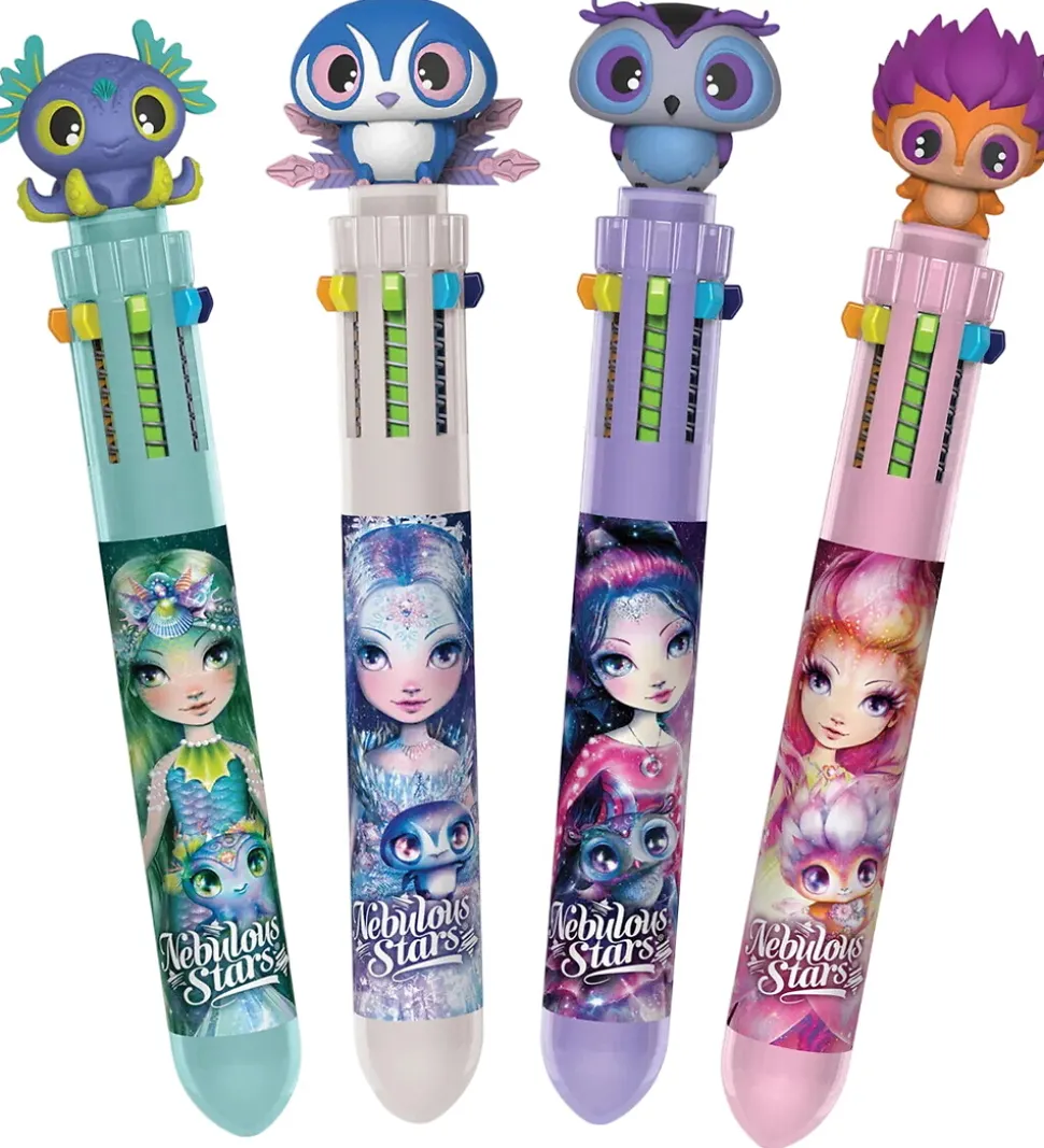 Nebulous Stars Kuglepen - 10 Color Ballpoint - Assorteret