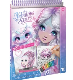 Nebulous Stars Malebog m. Tilbehør - Estrelia & Astria