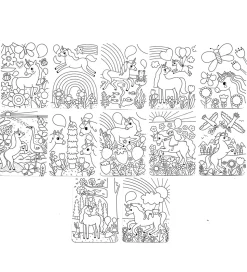 Ooly Maleark - Undercover Art - 12 Stk. - Unicorn Friend