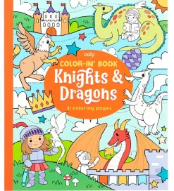 Ooly Malebog - 31 Sider - Knights and Dragons