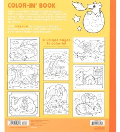 Ooly Malebog - 31 Sider - Knights and Dragons