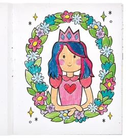 Ooly Malebog - 31 sider - Princesses & Fairies