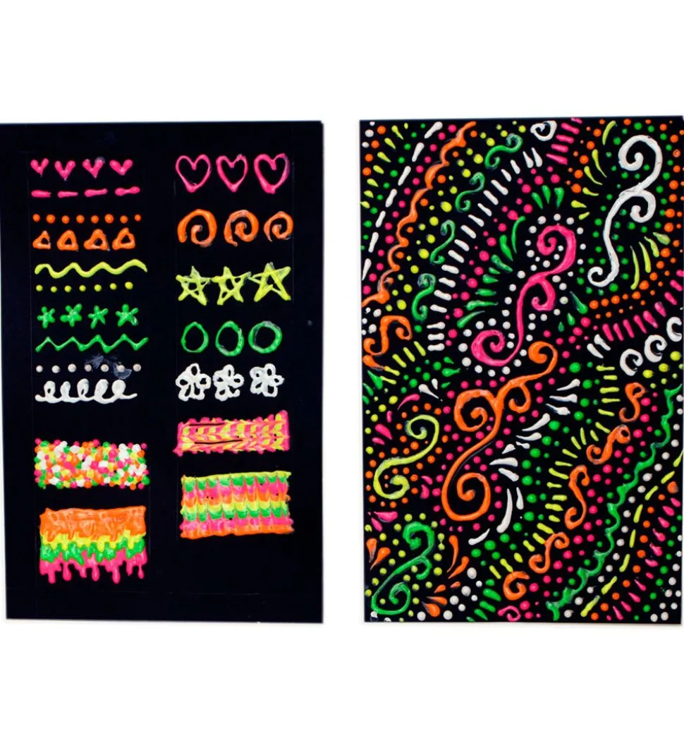 Ooly Maling - 5x30 ml - Dot-a-Lot - 5-pak - Neon