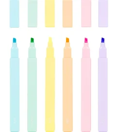 Ooly Overstregningstuscher - 6 Stk - Color Block Highlighters