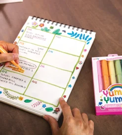 Ooly Overstregningstuscher m. Frugtduft - 6 stk - Yummy Yummy