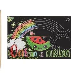 Ooly Scratch & Scribble Mini Sæt - Lil' Juicy