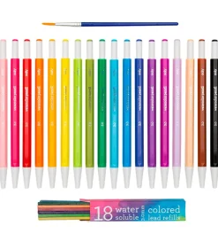 Ooly Vandfarvepen - Chroma Blends - Genopfyldelige - 18 Stk - Mu