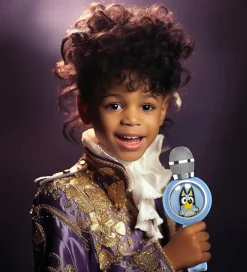 OTL Mikrofon - BLUEY - LED - Wireless Karaoke - Blå