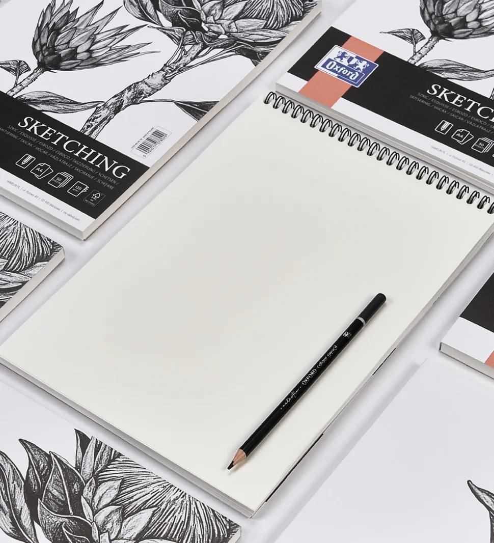 Oxford Skitseblok - A4 - Creative Pad Sketching