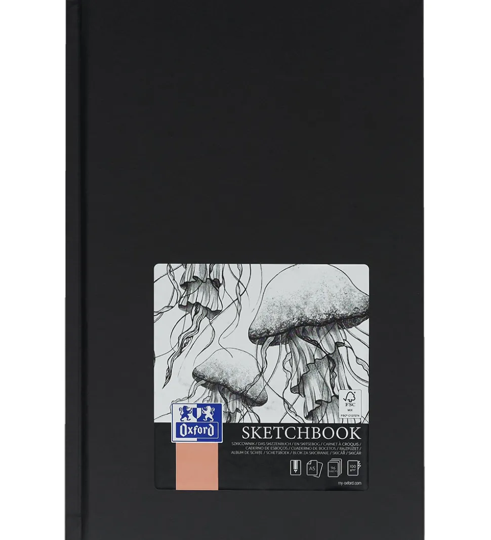 Oxford Skitsebog - Hårdt Omslag - A5