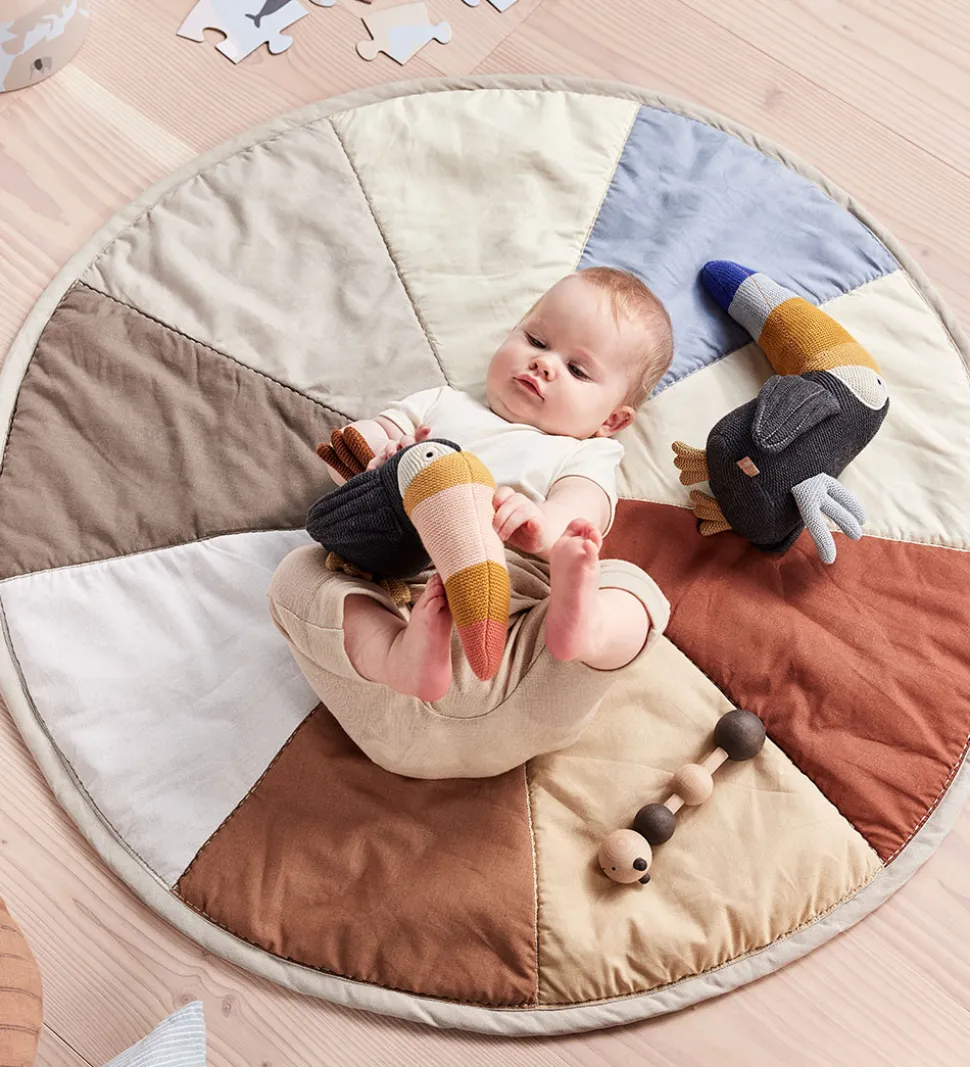 OYOY Legetæppe - Quilted - Ø: 100 cm - Moni