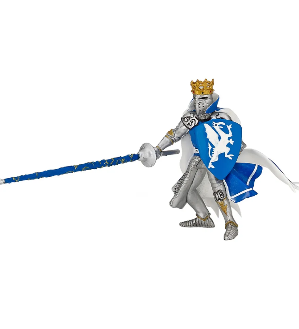 Papo Blå Dragekonge - H: 18 cm