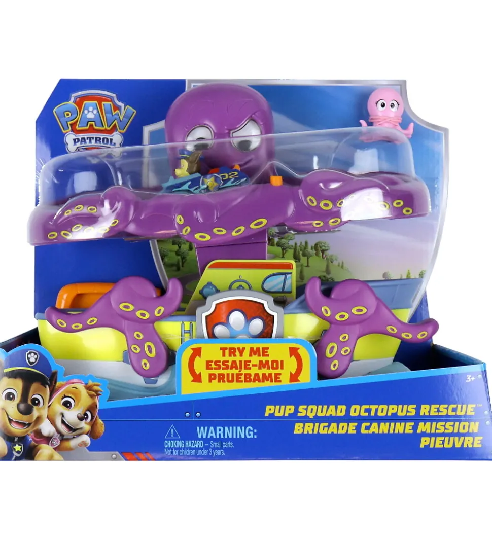 Paw Patrol Legesæt - Pup Squad Octopus Rescue