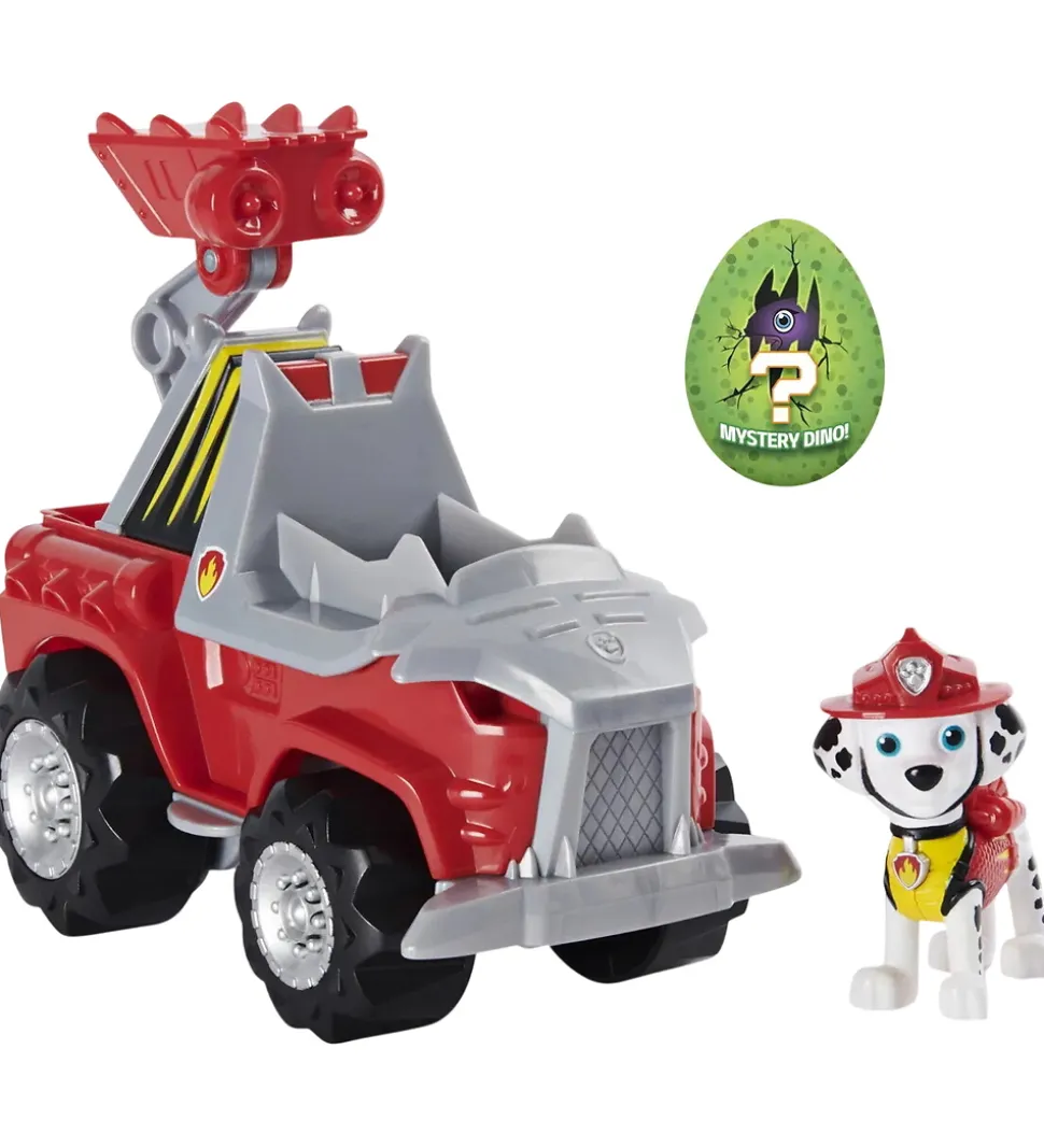 Paw Patrol Legetøjsbil - Dino Rescue - Marshall