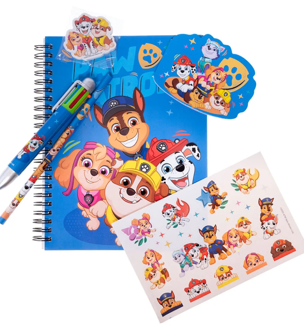 Paw Patrol Skrivesæt m. Multifarvet Kuglepen