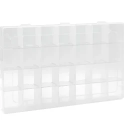 Pearl N Fun Opbevaringsboks Til Perler - 34,5x21,5 cm - 28 Rum