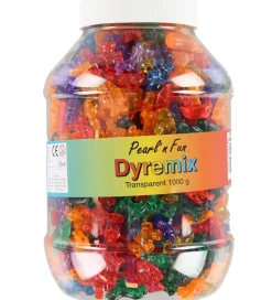 Pearl'n Fun Perler - Dyr - 1000 gram - Transparent